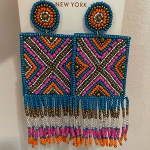 💥NEW ARRIVAL!💥 Alexis Multicolor Beaded Fringe Earrings